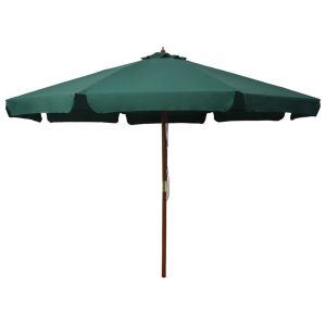 Parasol ogrodowy Zielony vidaXL 591718 Parasol ogrodowy Zielony vidaXL 591718