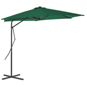 Parasol ogrodowy Zielony vidaXL 591726 Parasol ogrodowy Zielony vidaXL 591726