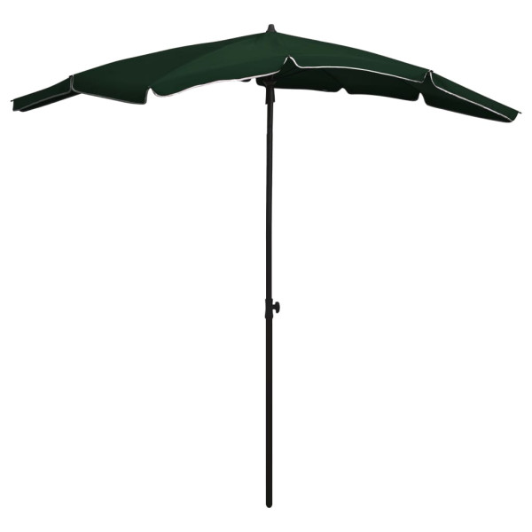 Parasol ogrodowy Zielony vidaXL 593775