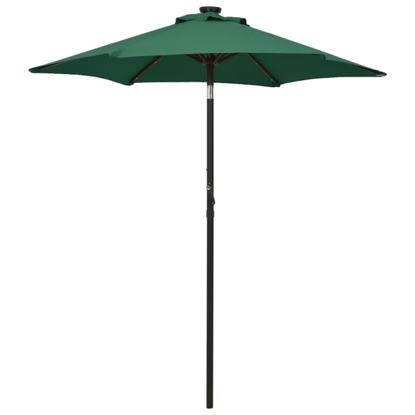 Parasol ogrodowy Zielony vidaXL 593802