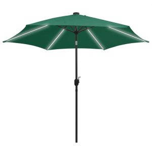 Parasol ogrodowy Zielony vidaXL 593809 Parasol ogrodowy Zielony vidaXL 593809