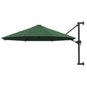 Parasol ogrodowy Zielony vidaXL 591588 Parasol ogrodowy Zielony vidaXL 591588