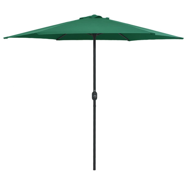 Parasol ogrodowy Zielony vidaXL 591592