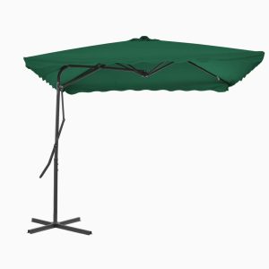 Parasol ogrodowy Zielony vidaXL 597677 Parasol ogrodowy Zielony vidaXL 597677