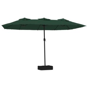 Parasol ogrodowy Zielony vidaXL 591515 Parasol ogrodowy Zielony vidaXL 591515