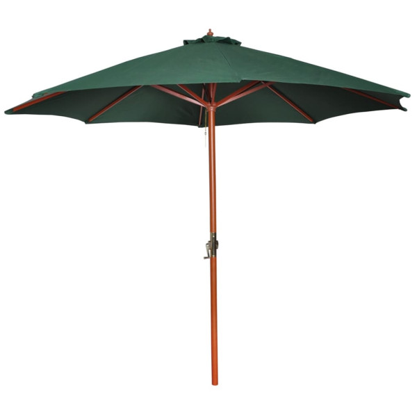 Parasol ogrodowy Zielony vidaXL 591619