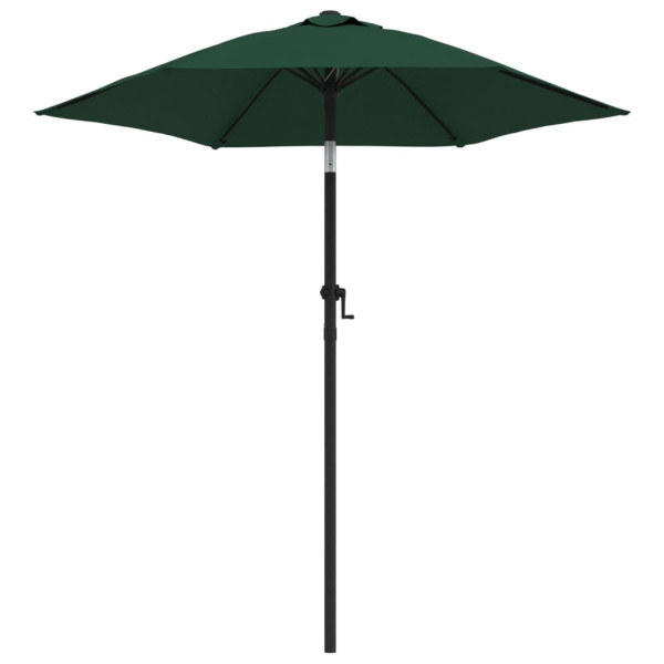 Parasol ogrodowy Zielony vidaXL 591685