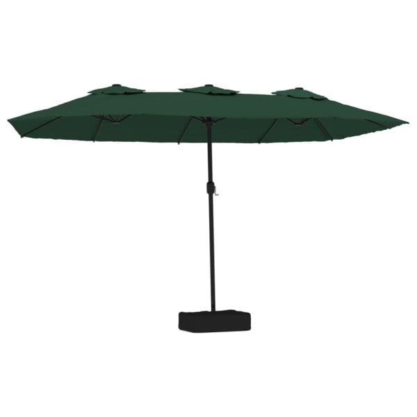 Parasol ogrodowy Zielony vidaXL 591515