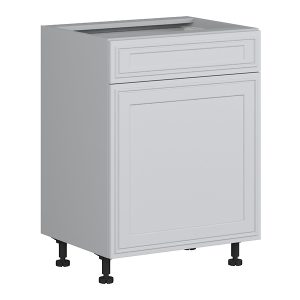 Szafka kuchenna dolna Verdi 60 cm prawa z szufladą cichy domyk jasny szary mat 382032 Szafka kuchenna dolna Verdi 60 cm prawa z szufladą cichy domyk jasny szary mat 382032