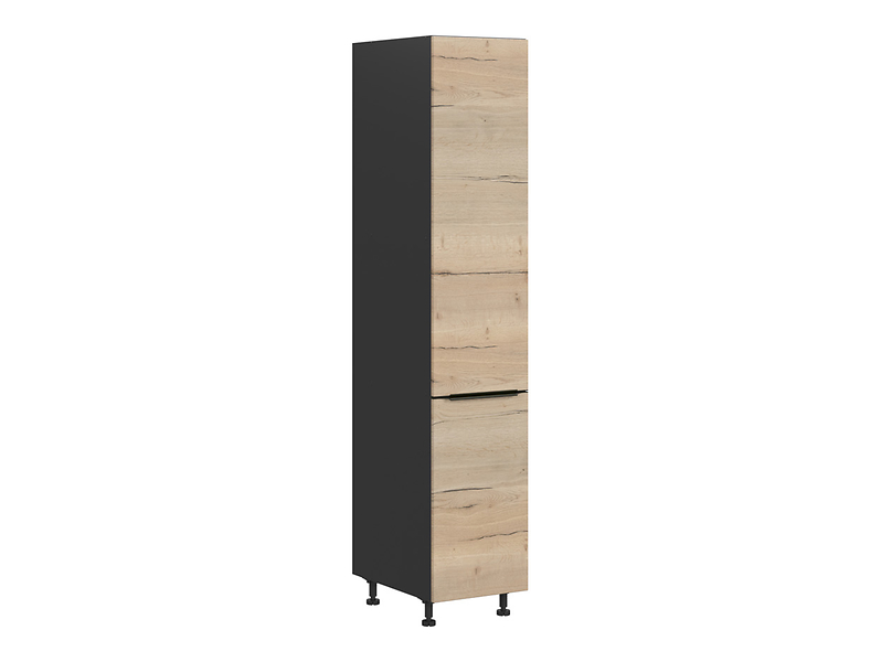 Szafka kuchenna dolna wysoka Sole L6 40 cm lewa dąb halifax natura 56422