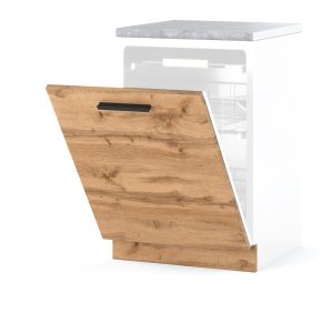 Szafka kuchenna front do zmywarki 60cm blande dąb wotan 601983 Szafka kuchenna front do zmywarki 60cm blande dąb wotan 601983
