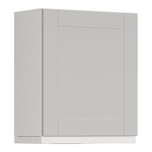 Szafka kuchenna górna Edan 60 cm lewa z białym okapem kaszmir 833874 Szafka kuchenna górna Edan 60 cm lewa z białym okapem kaszmir 833874