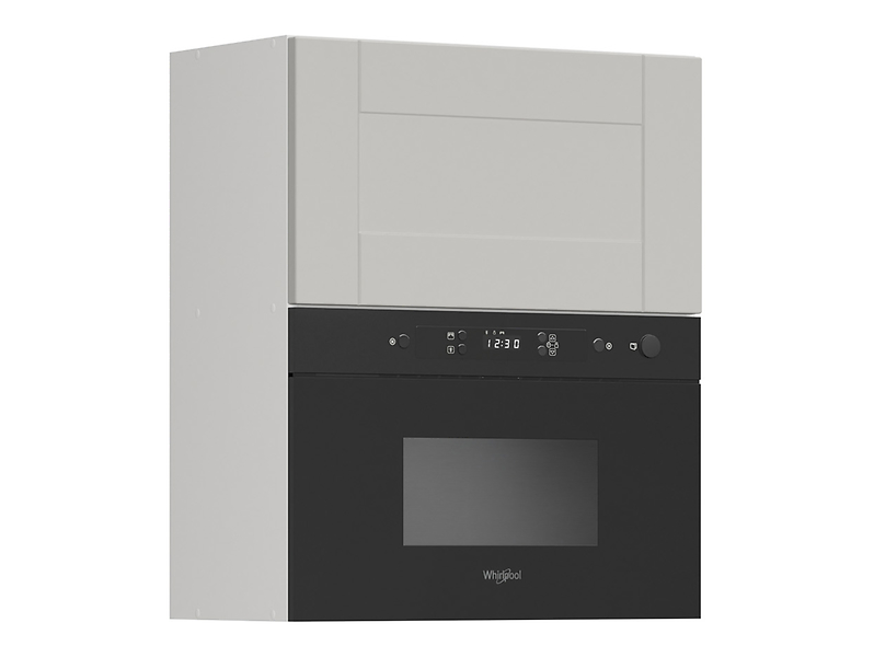 Szafka kuchenna górna Edan 60 cm z czarną mikrofalą kaszmir 833852