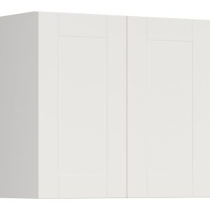 Szafka kuchenna górna Edan 80 cm dwudrzwiowa biały canadian 510564