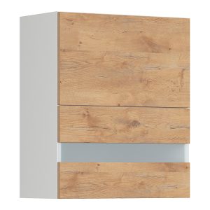 Szafka kuchenna górna Hamper 60 cm uchylna dąb lancelot 402940