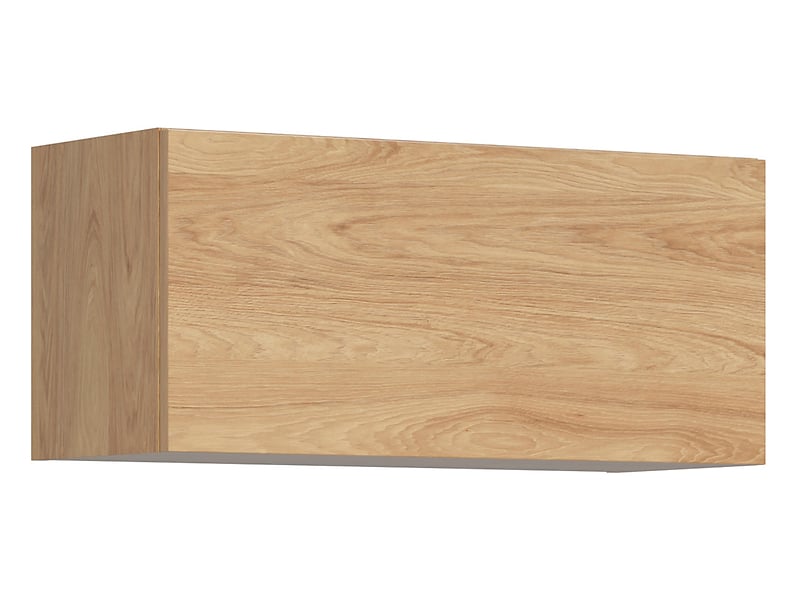 Szafka kuchenna górna Hamper 80 cm uchylna dąb hikora 398984