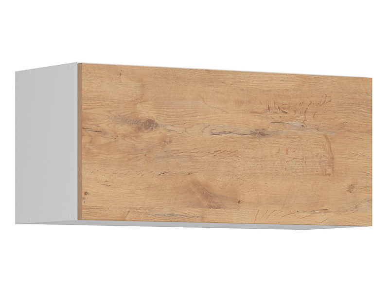 Szafka kuchenna górna Hamper 80 cm uchylna dąb lancelot 402999