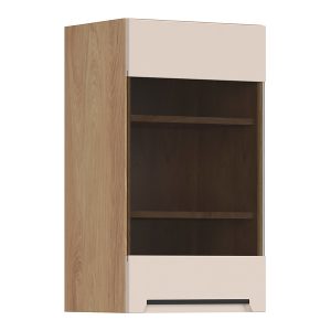 Szafka kuchenna górna Iris 40 cm lewa z wityną alahamra mat 454542