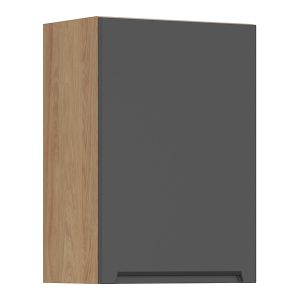 Szafka kuchenna górna Iris 50 cm prawa grafit 454690