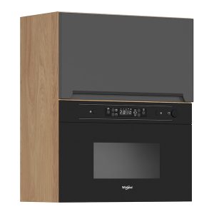 Szafka kuchenna górna Iris 60 cm grafitowa z mikrofalą 664080 Szafka kuchenna górna Iris 60 cm grafitowa z mikrofalą 664080