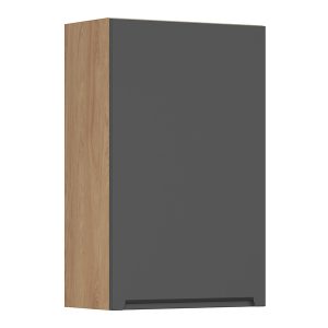 Szafka kuchenna górna Iris 60 cm prawa grafitowa 454696