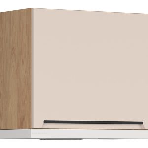 Szafka kuchenna górna Iris 60 cm z białym okapem alhamra mat 817971