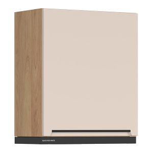 Szafka kuchenna górna Iris 60 cm z czarnym okapem lewa alhamra mat 823205 Szafka kuchenna górna Iris 60 cm z czarnym okapem lewa alhamra mat 823205