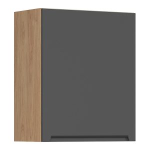 Szafka kuchenna górna Iris 60 cm z ociekarką lewa grafit 454654 Szafka kuchenna górna Iris 60 cm z ociekarką lewa grafit 454654