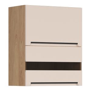 Szafka kuchenna górna Iris 60 cm z witryną uchylna alahamra mat 454515 Szafka kuchenna górna Iris 60 cm z witryną uchylna alahamra mat 454515