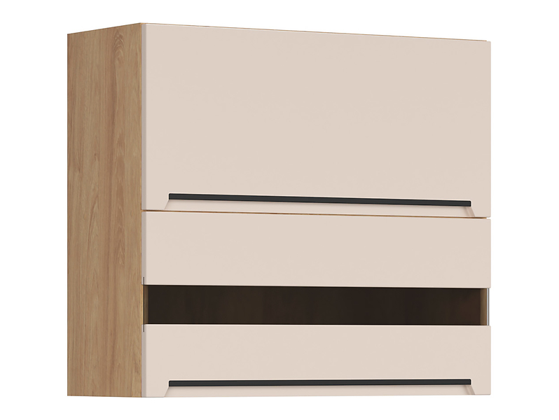Szafka kuchenna górna Iris 80 cm z witryną uchylna alahamra mat 454516