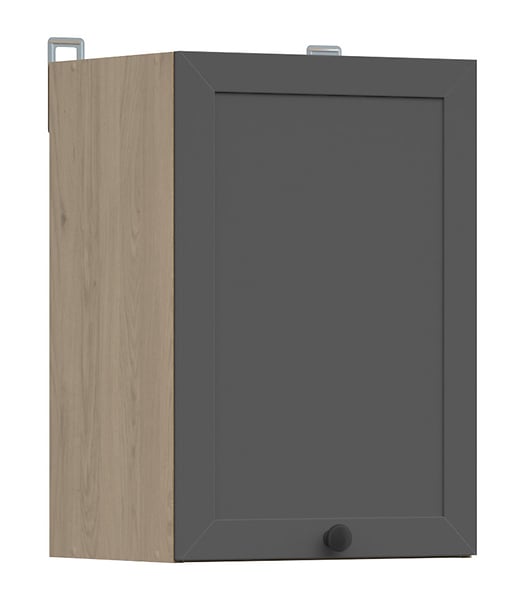 Szafka kuchenna górna Junona Line 40 cm z drzwiami lewa/prawa dąb bernstein/grafit 308978