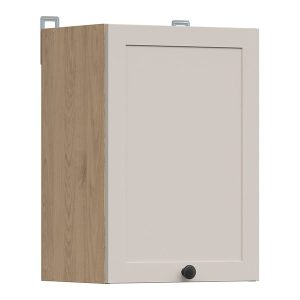 Szafka kuchenna górna Junona Line 40 cm z drzwiami lewa/prawa dąb bernstein/uni kaszmir 866377