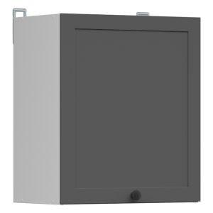 Szafka kuchenna górna Junona Line 50 cm lewa/prawa grafit 75363