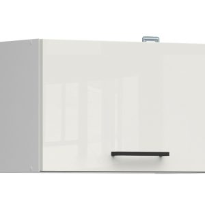 Szafka kuchenna górna Junona Line 50 cm nad okap kredowy połysk 57786