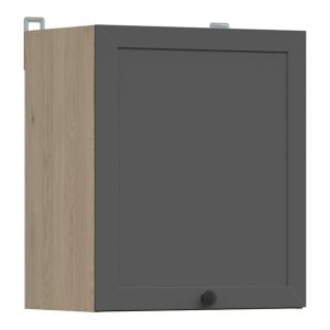 Szafka kuchenna górna Junona Line 50 cm z drzwiami lewa/prawa dąb bernstein/grafit 308979 Szafka kuchenna górna Junona Line 50 cm z drzwiami lewa/prawa dąb bernstein/grafit 308979