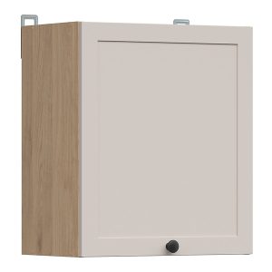Szafka kuchenna górna Junona Line 50 cm z drzwiami lewa/prawa dąb bernstein/uni kaszmir 866379 Szafka kuchenna górna Junona Line 50 cm z drzwiami lewa/prawa dąb bernstein/uni kaszmir 866379