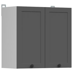 Szafka kuchenna górna Junona Line 60 cm dwudrzwiowa grafit 75364 Szafka kuchenna górna Junona Line 60 cm dwudrzwiowa grafit 75364
