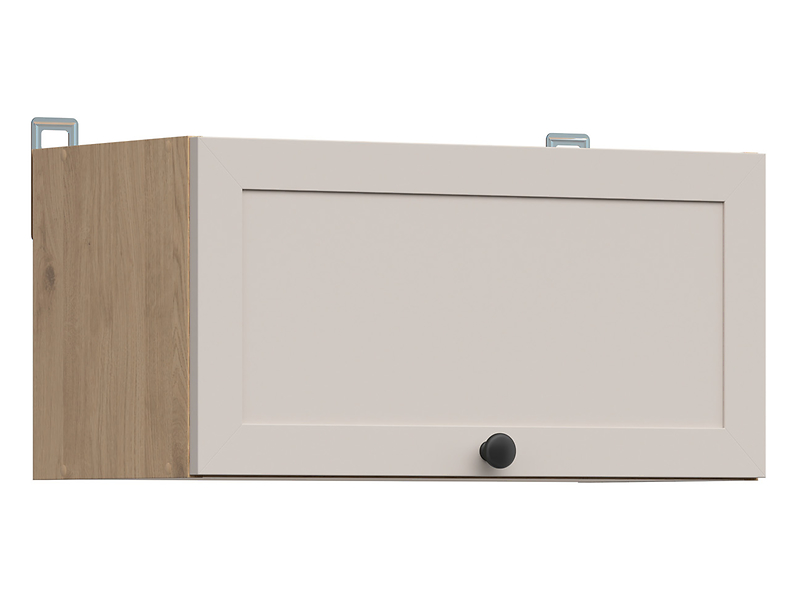 Szafka kuchenna górna Junona Line 60 cm nad okap dąb bernstein/uni kaszmir 866391