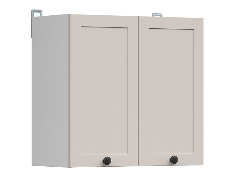Szafka kuchenna górna Junona Line 60 cm z 2 drzwiami biały/uni kaszmir 866380