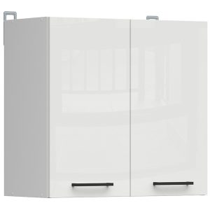 Szafka kuchenna górna Junona Line 80 cm dwudrzwiowa kredowy połysk 75268 Szafka kuchenna górna Junona Line 80 cm dwudrzwiowa kredowy połysk 75268