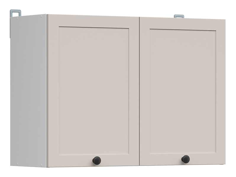 Szafka kuchenna górna Junona Line 80 cm z 2 drzwiami biały/uni kaszmir 866382