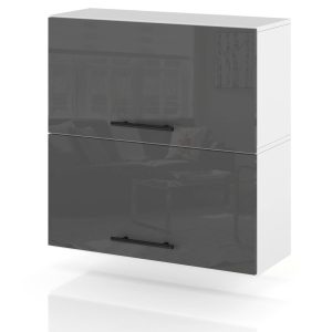 Szafka kuchenna górna klapowa 60cm spremium szary połysk 373920 Szafka kuchenna górna klapowa 60cm spremium szary połysk 373920