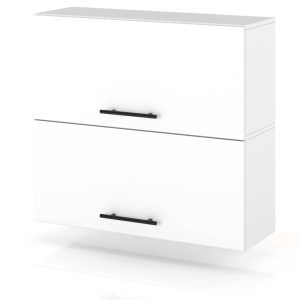 Szafka kuchenna górna klapowa modułowa 80cm spremium biały 374255