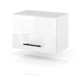Szafka kuchenna górna pod okap 50cm spremium biały połysk 374397 Szafka kuchenna górna pod okap 50cm spremium biały połysk 374397