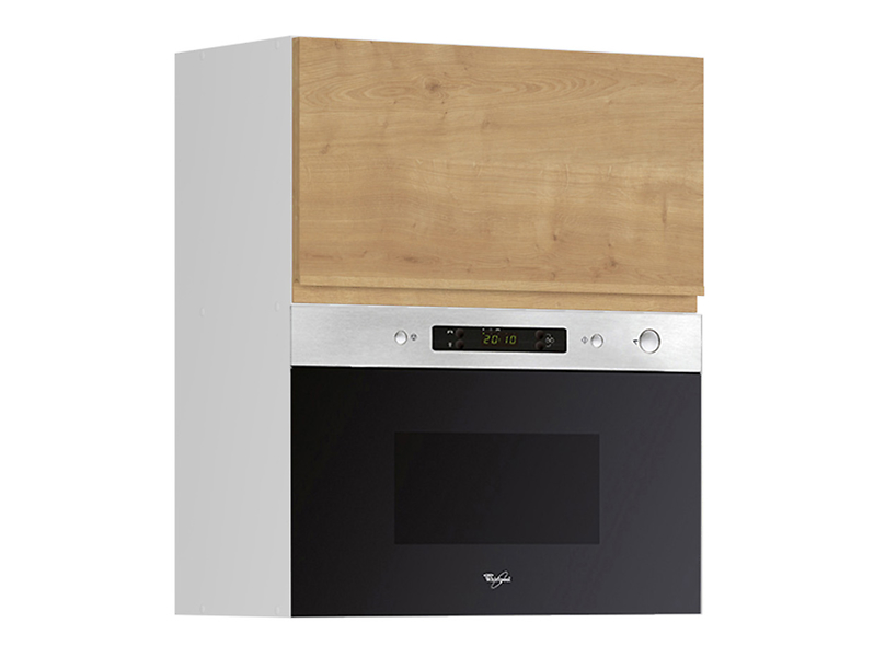 Szafka kuchenna górna Sole 60 cm z mikrofalą dąb arlington 139696