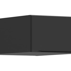 Szafka kuchenna górna Sole L6 40 cm uchylna czarny mat 185656 Szafka kuchenna górna Sole L6 40 cm uchylna czarny mat 185656