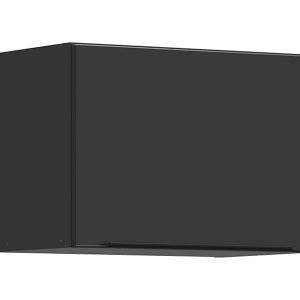 Szafka kuchenna górna Sole L6 50 cm uchylna czarny mat 185587 Szafka kuchenna górna Sole L6 50 cm uchylna czarny mat 185587