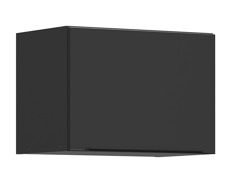 Szafka kuchenna górna Sole L6 50 cm uchylna czarny mat 185587