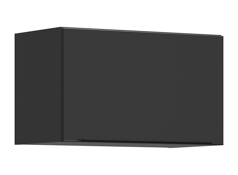 Szafka kuchenna górna Sole L6 60 cm uchylna czarny mat 185588