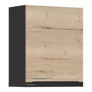 Szafka kuchenna górna Sole L6 60 cm z okapem prawa dąb halifax natura 377699 Szafka kuchenna górna Sole L6 60 cm z okapem prawa dąb halifax natura 377699